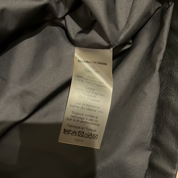Leather Alexander Wang Jacket - Picture 3 of 4